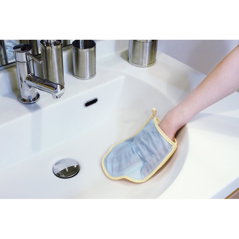 God of Soji Bathroom Cleaning Mittens Set of 2