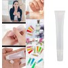 Lip Gloss Squeeze Tubes - 10Pcs 10ml Clear Soft Squeezable