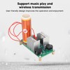 Experiment Electronic DIY Coil Scientific Kit Ion Wreath Music Playback