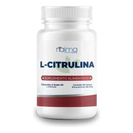 Aminoácido L-Citrulina 1000mg Naima Lab Cápsulas Sin Gluten 100 Unidades