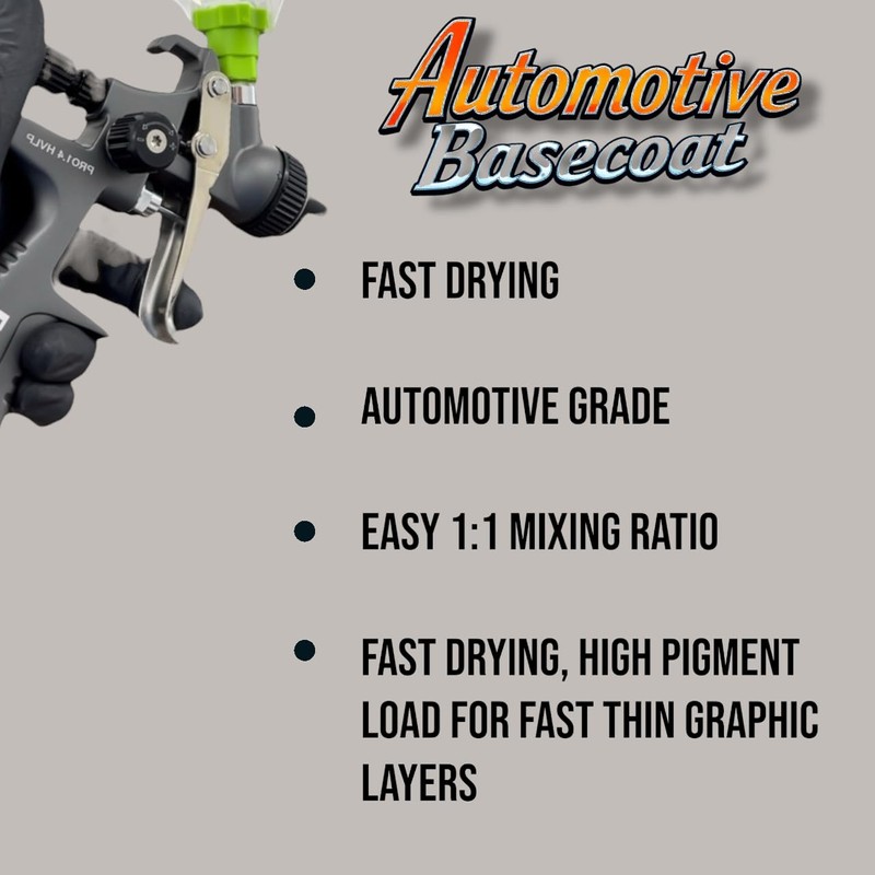 LiME LiNE LiME LiNE Automotive Basecoat Paint (1 Pint) (Orange)