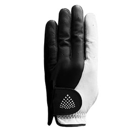 TRENDS Golf Gloves for Men Soft Leather Left & Right Hand Orientation Premium Extra Grip Ultimate Performance Golf Glove (Large, Left)