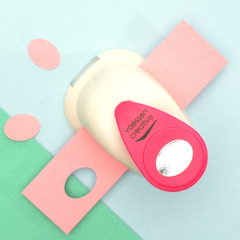 Vaessen Creative Craft Paper Punch - Oval - 1,2 x