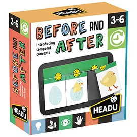 HEADU | BEFORE AND AFTER - put things into the correct chronological order | Educational Games & Puzzles | Ages 3-6 years