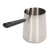 Coffee Milk Frothing Pitcher Cup 304 Stainless Steel Long Handle