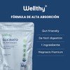 Wellthy Glicinato de Magnesio 120 Cápsulas. 432mg, 100% Natural, Alta