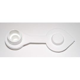 JSP Manufacturing Universal White Fuel Gas Can Jug Vent Cap Replacements Compatible with Chilton Briggs Rotopax (5)