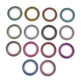 WOONEKY 28 Rolls Shiny Nail Decals Stick Nails for Women Line Diy Manicure Tool