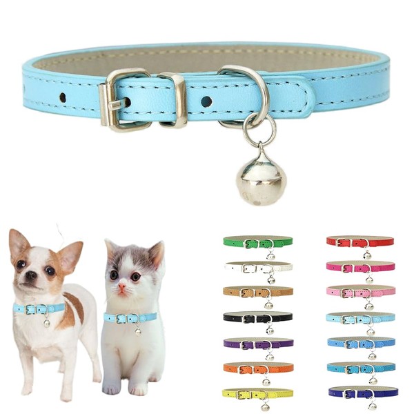 XS Dog Collar with Bell Cat Collar with Bells Cat
