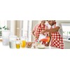 Realure 4 Pcs/4 Sizes Measuring Jugs Cups with Scale &