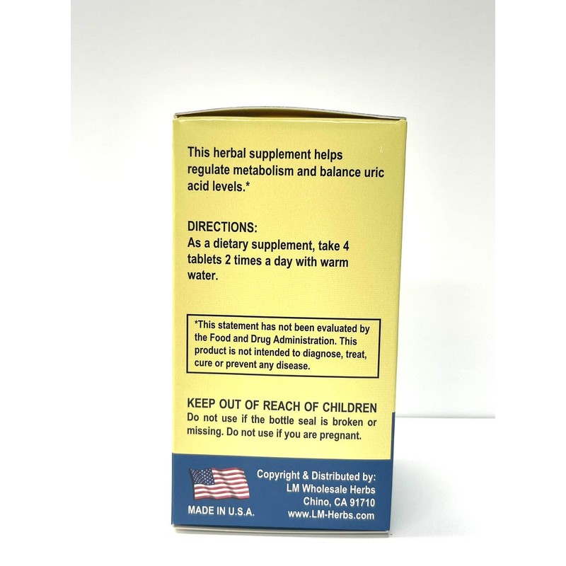 Healthy Uric Formula - Niao Suan Ping Herbal Supplement Helps