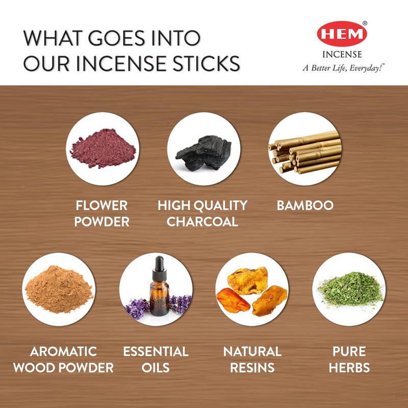 Hem Egyptian Musk Incense Sticks – Pack of 6 Boxes