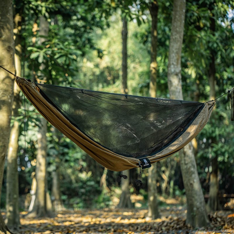 OneTigris KOMPOUND Camping Hammock with Net, Lightweight Portable Hammock with
