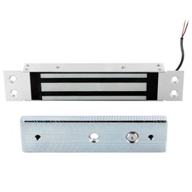 Electromagnet Flush Mount 180KG 350LBS Holding Force Embed Electric Magnetic Door Lock Waterproof 12V DC Fail Safe for Door Access System