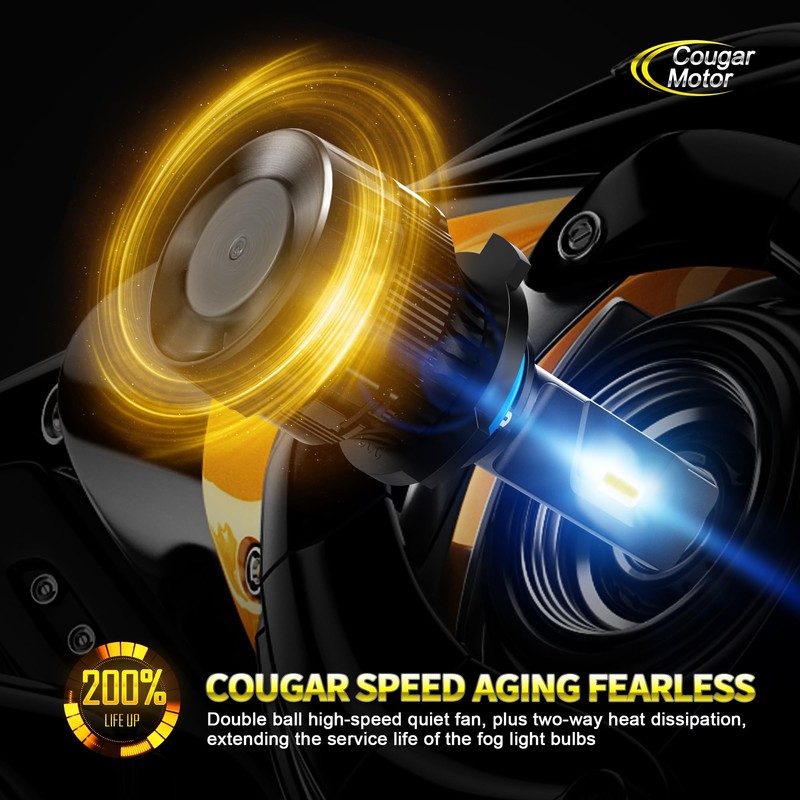 Cougar Motor 9006 Bulbs, 9006 HB4 Fog Light or Off-Road