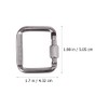 ifundom 3pcs Stainless Steel Square Quick Link Heavy Duty Locking