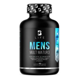 Multivitamínico Para Hombre Mayor De 40 Años 90 Cáps B Life Sabor Sin sabor