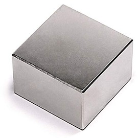 CMS Magnetics® N45 Neodymium Magnet 1-1/2" x 1-1/2" x 1" Block, 1-Count