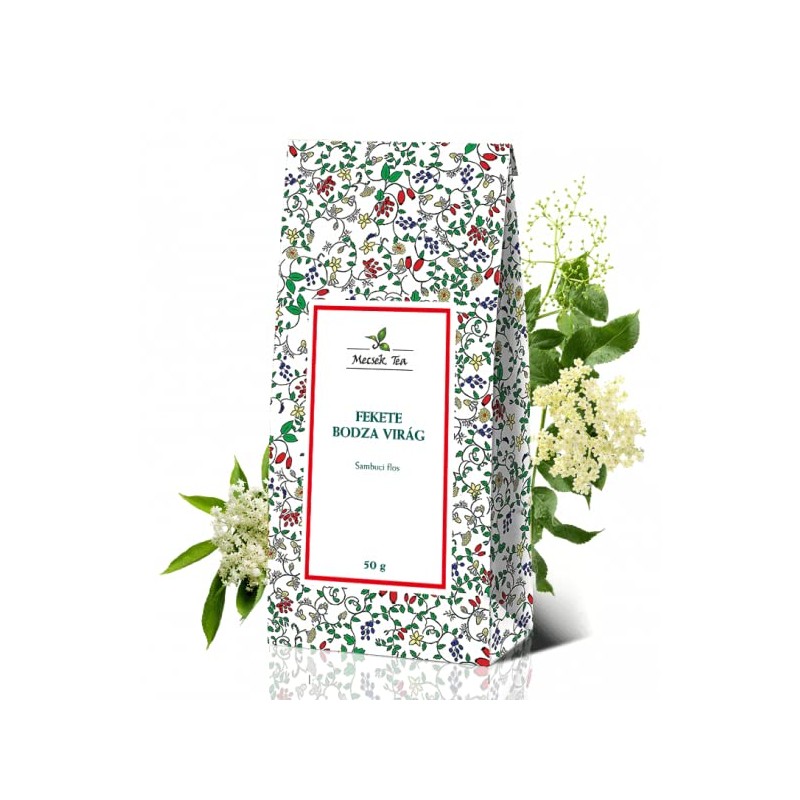 Elderflower Herbal Natural Premium Loose Flowering Leaf Tea 50g Sambuci