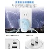 USB Outlet Tap, Rotation, Power Strip with USB, 3 AC