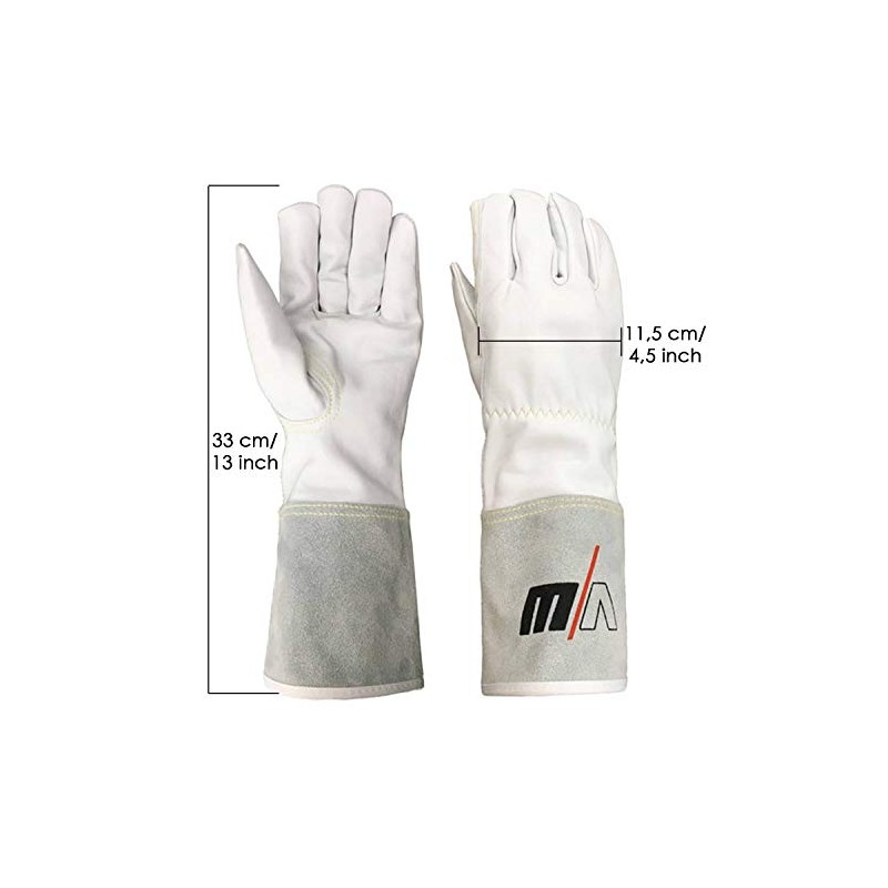 Welding Gloves – Long Work Gloves – Leather – Heat