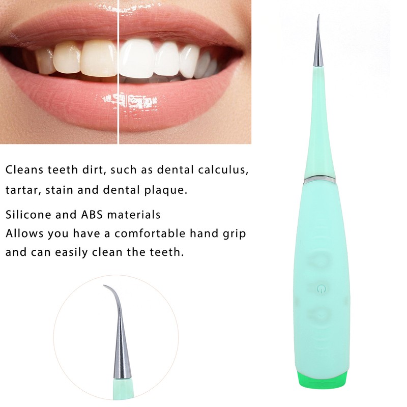 Electric Dental Calculus Remover Plaque Tartar Cleaner Teeth Cleaning Tool