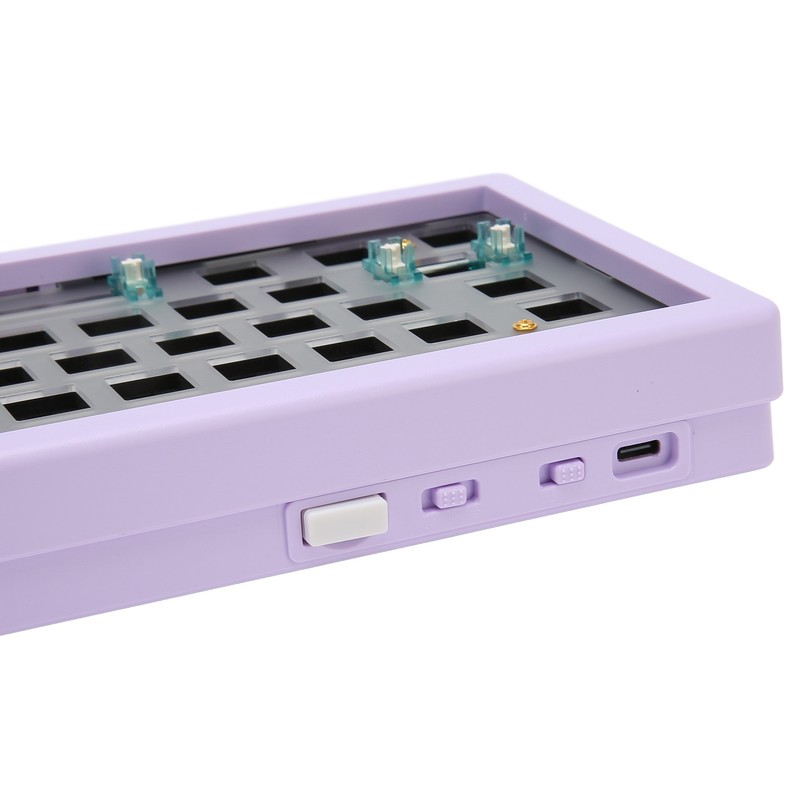 67 Keys DIY Mechanical Keyboard Kit with RGB Knob Wireless