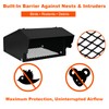 Bghdas 25W Solar Attic Fan, 8 Inch IP68 Waterproof Solar