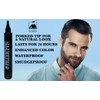 G.B.S Fragrance-Free Extra Strong Hold Mustache Wax, Black Beard Filler