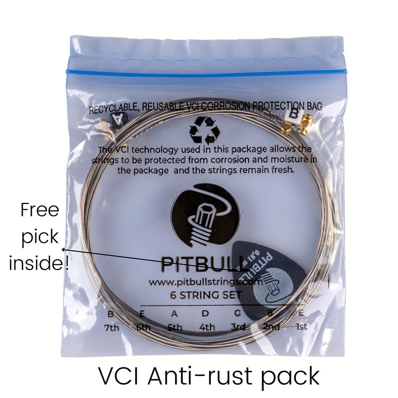Pitbull Electric Guitar Strings Venus Series Nickel Alloy 10-46 Light