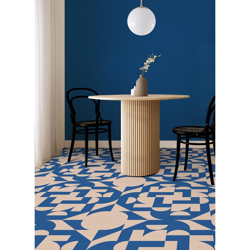 FloorPops x Very Gay Paint Gia Metric Coral and Blue