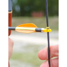 Nock Points Bow String Buckles Arrow Rest Buckles Arrow Rest Fastener Archery Accessories 20PCS Bowstring Nock Points Archery Clamps