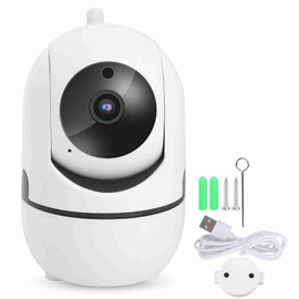 1080P HD Camera IP Wireless Infrared Human Tracking Monitoring Monitor for Home Security AC 100V-240V UK