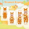 Vestiti per bambole 30-45 cm giraffa