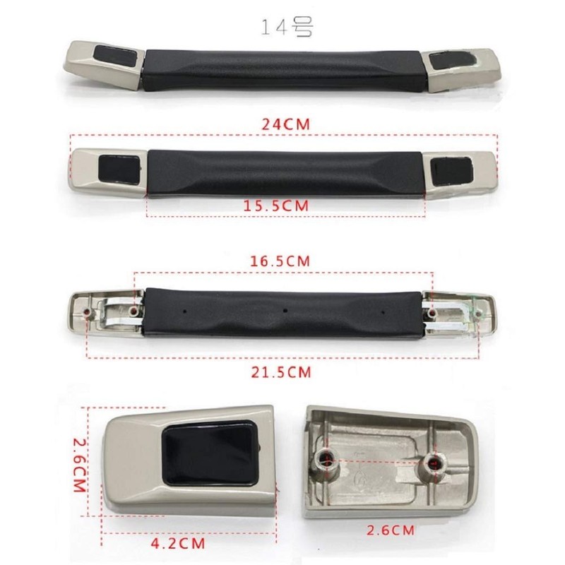 Suitcase Replacement Handle Handle Carrying Box Repair Replacement DIY (No.