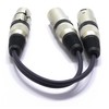 VITALCO XLR Splitter Audio Adapter XLR Female to 2x Male