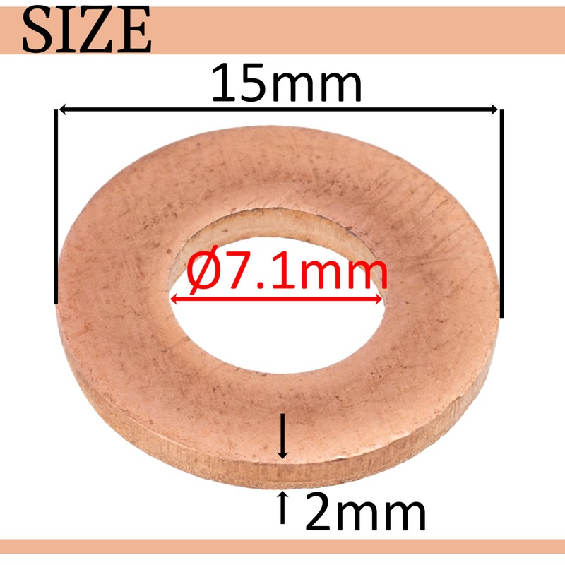AERZETIX - C70064 - Sealing Ring for Injector Holder -