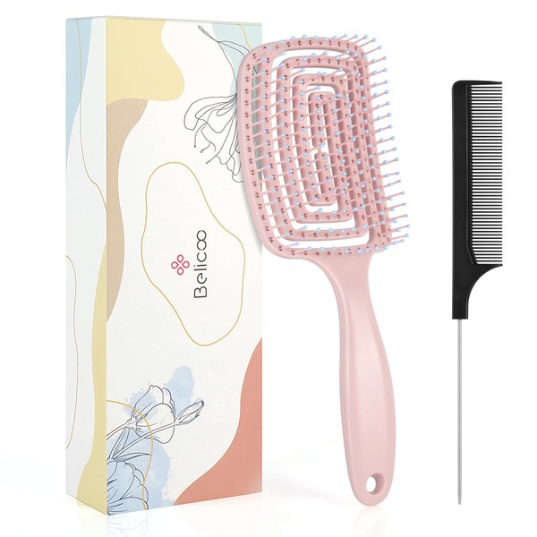 BELICOO Detangle Hair Brush for Wet and Dry Hair Afro