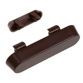 10 x Rosewood Face Drain Caps Window Door Weep Hole Covers