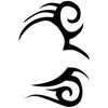 Hangover Inspired Temporary Face Tattoos – 2 Copies of Mike