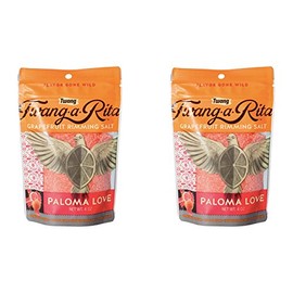 Twang-a-Rita Rimming Salt Varieties - 4 ounce pouch - (2 pack) (Paloma Love (Grapefruit))