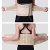 Faja lumbar para la espalda, soporte lumbar para levantar peso,