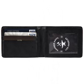 HAMMER ANVIL Mens Slimfold Wallet RFID Safe Thin Bifold Front Pocket Wallet Khaki
