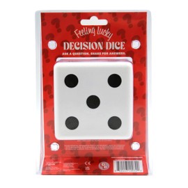 NPW Drinking Buddies Vegas Dice Decision Ball - Dice Shaped Magic 8 Ball, Perfect for Parties & Celebrations Las Vegas Party Theme