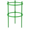 3-Tier Plant Support Rings for Potted Plants – 9-Piece Green