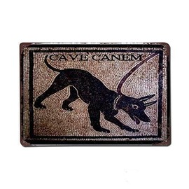 GULUUBIIN Vintage Stylish Cave Canem Garage Home Metal Sign 8 x 12 inches funny Motivation Quotes Man Cave Decorative