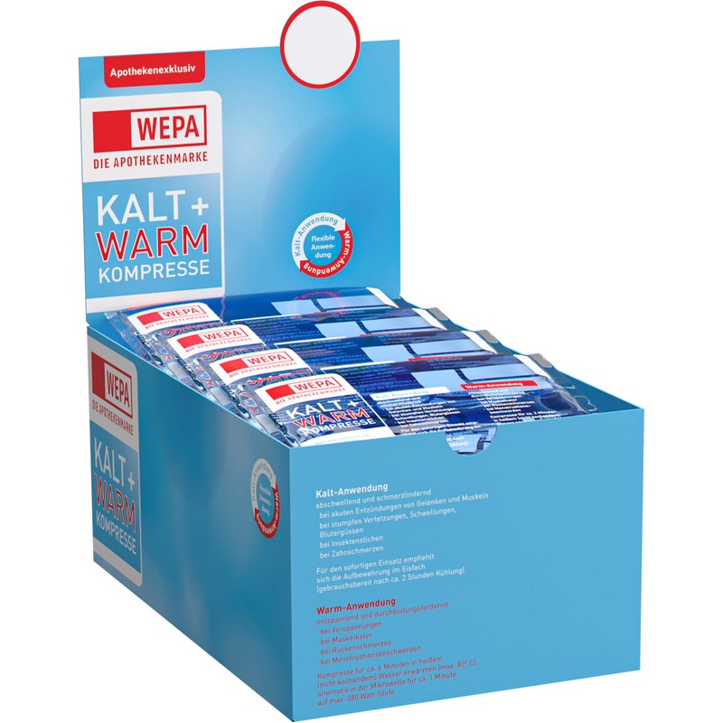 WEPA Kalt + Warm Kompresse 8,5 x 14,5 cm, 1