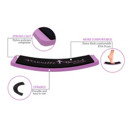Ballet Spin Turn Board for Dance - Pirouette Board for Figure Skating - Training Equipment for Dancers - Make Your Turns, Pirouette and Balance Better - Training Practicing Tool Releve Platform