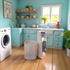 Dollhouse Mini Storage and Laundry Basket, Gray, 1:12 Scale, Plastic