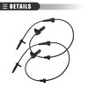 Motoforti Rear Left Right ABS Wheel Speed Sensor, for Honda